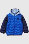 United Colors of Benetton Erkek Bebek 2TWDGN02V-25K Mevsimlik Mont Mavi - 1