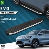 S-Dizayn BYD Seal U Elektrikli Evo Krom Yan Basamak 193 Cm 2022 Üzeri A+ Kalite thumbnail 1
