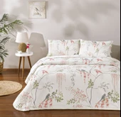 Taç Tek Kişilik Ranforce Baskılı Pike Takımı Fiesta - 1