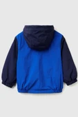 United Colors of Benetton Erkek Bebek 2IGGGN03X-25K Yağmurluk Mavi - 2