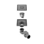 Plastik Çerçeve Yan Çık Süzgeç S Sifon 10x10 - 2