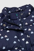 United Colors of Benetton Kız Bebek 2V3YGJ00O-25K Desenli Yelek Lacivert thumbnail 3