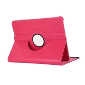 Samsung Galaxy Tab S10 FE Plus 360 Dönen Standlı Kapaklı Kılıf (Pembe) thumbnail 1