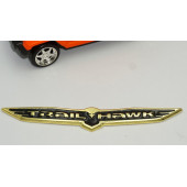 Jeep Cherokee Trail Hawk Krom Metal Bagaj Yazı Logo - 3