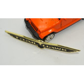 Jeep Cherokee Trail Hawk Krom Metal Bagaj Yazı Logo - 5