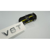 Audi V6 T 3M 3D Bagaj Logo Amblem Orjinal Ürün - 1