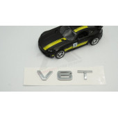 Audi V6 T 3M 3D Bagaj Logo Amblem Orjinal Ürün - 3