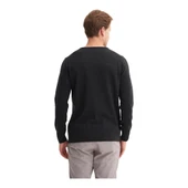 Premium Slim Fit Viskon Karışımlı Bisiklet Yaka Kazak-33220 thumbnail 8