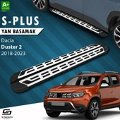 S-Dizayn Dacia Duster 2 S-Plus Gri Yan Basamak 183 Cm 2018-2023 A+ Kalite thumbnail 1