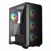 PowerBoost PB-PS5846B 600W 80+ USB 3.2 LED ATX Mid Tower Siyah Kasa thumbnail 1