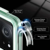 Xiaomi Mi 13T Kılıf Sert PC Arka Yüzey Wireless Şarj Özellikli Zore Flet M-safe Kapak - 4