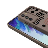 Galaxy S21 FE Kılıf Kamera Korumalı Baskılı Arka Yüzey Zore Klas Kapak thumbnail 8