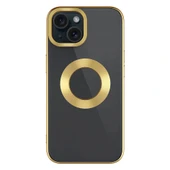 Apple iPhone 15 Plus Kılıf Tek Kamera Çerçeveli Logo Gösteren Zore Omega Kapak thumbnail 2