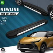 S-Dizayn Toyota C-HR 2 NewLine Krom Yan Basamak 173 Cm 2023 Üzeri A+ Kalite - 1
