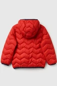 United Colors of Benetton Erkek Bebek 2TWDGN02V-25K Mevsimlik Mont Kırmızı thumbnail 2