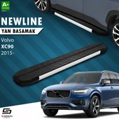 S-Dizayn Volvo XC90 2 NewLine Aluminyum Yan Basamak 193 Cm 2015 Üzeri A+ Kalite thumbnail 1