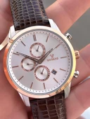 Raymond Nişan Ve Damatlara Özel Deri Kordon 2 Yıl Garantili 5 Atm Erkek Kol Saati+Bileklik RMD.43 thumbnail 4