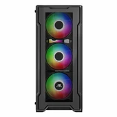 PowerBoost PB-PS6849B 650W 80+ Bronz USB 3.2 LED ATX Mid Tower Siyah Kasa thumbnail 2