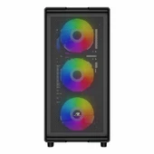 PowerBoost PB-A601B 600W 80+ USB 3.2 LED ATX Mid Tower Siyah Kasa thumbnail 2