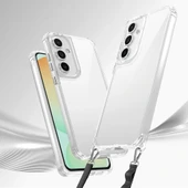 Galaxy A55 Kılıf Airbagli Takılabilir Askı Aparatlı Zore Snap Silikon Kapak - 2
