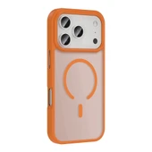 Apple iPhone 17 Pro Max Kılıf M-safe Şarj Özellikli Mat Arka Yüzey Zore Sio Kapak - 4