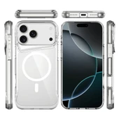 Apple iPhone 17 Pro Max Kılıf Zore M-safe Şarj Özellikli T-Max M-safe Kapak - 9