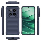 Xiaomi Poco X7 Kılıf Esnek TPU Oyuklu Arka Yüzey Tasarımlı Zore Etnik Silikon Kapak - 4