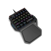 Rampage Palm KB-R77 Blue Switch Kablolu Mekanik Oyuncu Klavyesi - 2