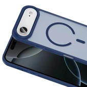 Apple iPhone 17 Air Kılıf M-safe Şarj Özellikli Mat Arka Yüzey Zore Sio Kapak - 10