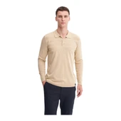 Slim Fit Viskon Karışımlı Basic Polo Yaka Kazak thumbnail 2