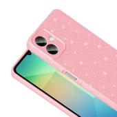 Galaxy A06 Kılıf Kamera Korumalı Simli Lüks Zore Koton Kapak - 5