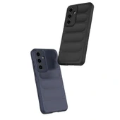 Galaxy S25 FE Kılıf Esnek TPU Oyuklu Arka Yüzey Tasarımlı Zore Etnik Silikon Kapak - 10