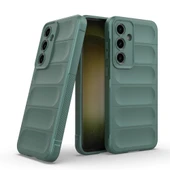 Galaxy S25 FE Kılıf Esnek TPU Oyuklu Arka Yüzey Tasarımlı Zore Etnik Silikon Kapak - 8