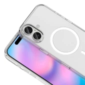 Apple iPhone 17 Kılıf M-safe Şarj Özellikli Kamera Korumalı Zore Kripto Kapak - 3