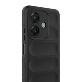 Oppo A3 Kılıf Esnek TPU Oyuklu Arka Yüzey Tasarımlı Zore Etnik Silikon Kapak - 2