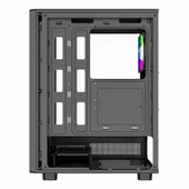 PowerBoost PB-A601B 600W 80+ USB 3.2 LED ATX Mid Tower Siyah Kasa thumbnail 6