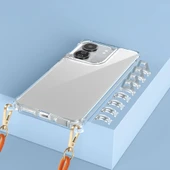 Xiaomi Redmi 13C Kılıf Airbagli Takılabilir Askı Aparatlı Zore Snap Silikon Kapak - 4