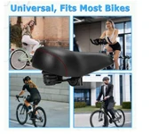 Bisiklet Yaylı Ve Silikon Sele Yumuşak Ve Rahat Bisiklet Koltuğu Elastomer Yaylı Bisiklet Selesi - 6