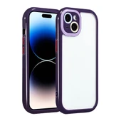 Apple iPhone 13 Kılıf Kamera Korumalı Renkli Kenar ve Çerçeve Tasarımlı Zore Vitamin Kapak - 1