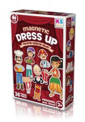 KS Games Magnetic Dress Up (Eşleştir-Değiştir-Eğlen) - 36 Parça - 1