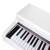 Jwin Sapphire SDP-400 Çekiç Aksiyonlu 88 Tuşlu Dijital Piyano - Beyaz - 4