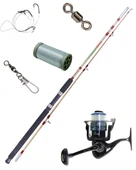 Bauer Vortex 6000 - Crystal 150cm Tekne Olta Takımı - 1