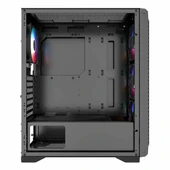 PowerBoost PB-PS5847B 600W 80+ USB 3.2 LED ATX Mid Tower Siyah Kasa thumbnail 3