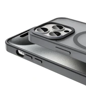 Apple iPhone 15 Pro Kılıf M-safe Şarj Özellikli Mat Arka Yüzey Zore Sio Kapak - 3