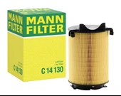 MANN Hava Filtresi VW Golf 5-6 / Octovia 2 1.4 2008 Ve Sonrası / 1.6-2.0FSİ 2005 ve Sonrası - Altea 1.2 2010 ve Sonrası / Audi A3 / Leon 2 1.4 2007 Ve Sonrası - 1