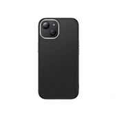 Apple iPhone 15 Plus Kılıf M-safe Şarj Özellikli Karbon Fiber Görünümlü Zore Antina Kapak - 1