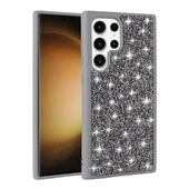 Galaxy S25 Ultra Kılıf Parlak Taşlı Tasarım Zore Pırlanta Kapak - 1