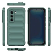 İnfinix Hot 50 Pro 4G Kılıf Esnek TPU Oyuklu Arka Yüzey Tasarımlı Zore Etnik Silikon Kapak - 2