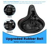 Bisiklet Yaylı Ve Silikon Sele Yumuşak Ve Rahat Bisiklet Koltuğu Elastomer Yaylı Bisiklet Selesi - 3