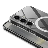 Galaxy S24 FE Kılıf Kamera Korumalı M-safe Sert PC Zore Porto Kapak - 4
